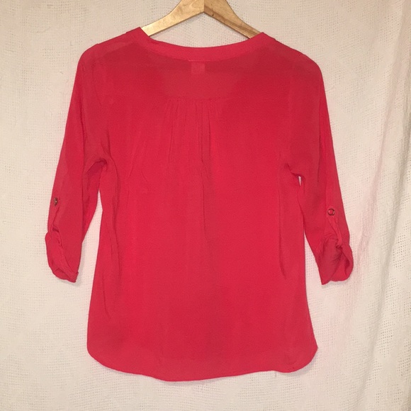 Needle and Thread Button Down Top, Pink - Picture 2 of 5